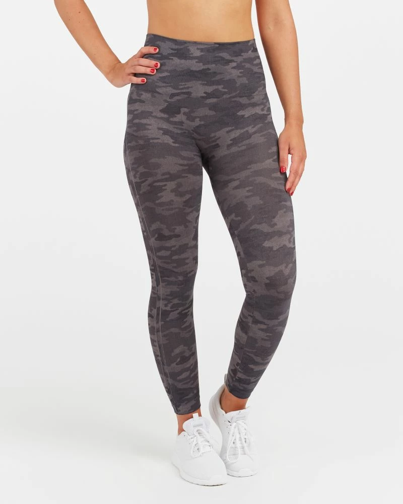 Spanx Look At Me Now Heather Camo Leggings 2 Spanx Look At Me Now Heather Camo Leggings