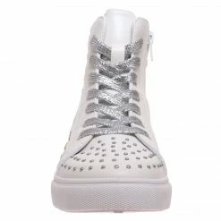 Purple Door Boutique Studded Star High Top Sneakers Shoes 6 Purple Door Boutique Studded Star High Top Sneakers Shoes