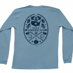 Peach State Pride True American Montage Blue Jean T Shirt T-Shirts