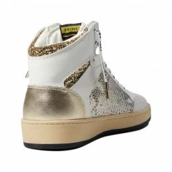 Vintage Havana Dream High Top Gold Sneakers