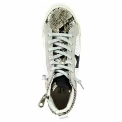 Vintage Havana New Arrivals Lester 3 Snake Print High Top Sneakers