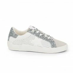 Vintage Havana New Arrivals Rollin White And Grey Sneakers
