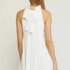 Purple Door Boutique Sunday Morning White Dress New Arrivals