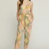 Purple Door Boutique Aztec Daydreams Sage Lemon Jumpsuit New Arrivals