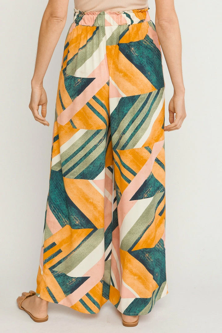 Purple Door Boutique Green Abstract Wide Leg Pants New Arrivals 5 Purple Door Boutique Green Abstract Wide Leg Pants New Arrivals