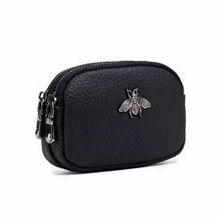 Purple Door Boutique Accessories/Gifts Mini Bee Black Bag