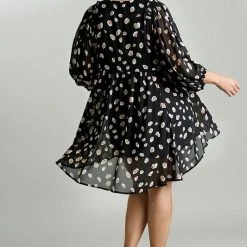 Purple Door Boutique Running Wild Black Animal Print Babydoll Dress Summer SALE