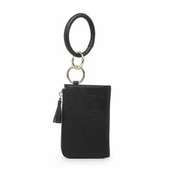 Purple Door Boutique Accessories/Gifts Jen & Co. Black Liv Bangle Wristlet