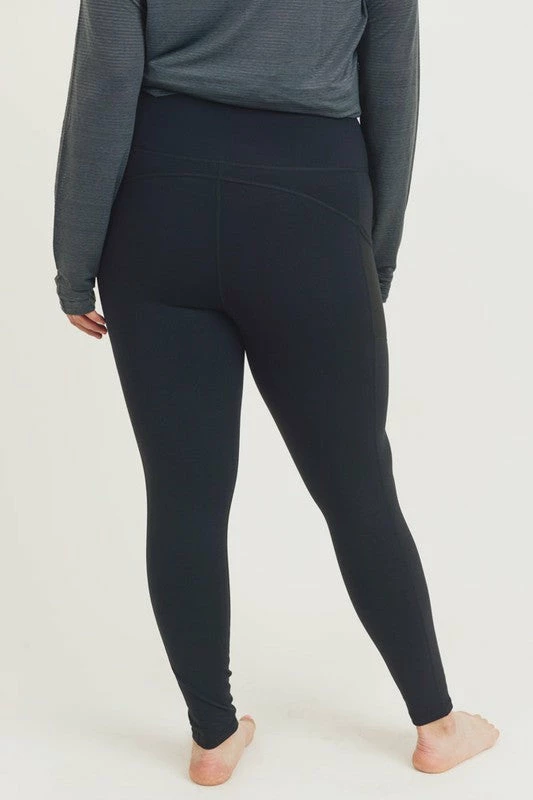 Mono B Athleisure Ladies' Mono B BRONZE Black Leggings 5 Mono B Athleisure Ladies' Mono B BRONZE Black Leggings