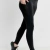 Mono B Athleisure Ladies' Mono B BRONZE Black Leggings