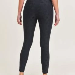 Mono B Athleisure Mono B Black Star Jacquard Leggings New Arrivals