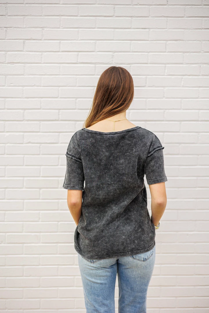 The Purple Door Boutique New Arrivals Summer Knit Black Charcoal Top 5 The Purple Door Boutique New Arrivals Summer Knit Black Charcoal Top