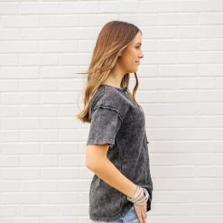 The Purple Door Boutique New Arrivals Summer Knit Black Charcoal Top 8 The Purple Door Boutique New Arrivals Summer Knit Black Charcoal Top