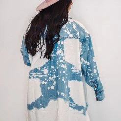 Purple Door Boutique Cloud Washed Denim Tunic Dress 9 Purple Door Boutique Cloud Washed Denim Tunic Dress