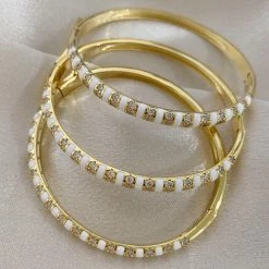 Bracha Jewelry Bracha Carrie Bracelet With White Accessories/Gifts