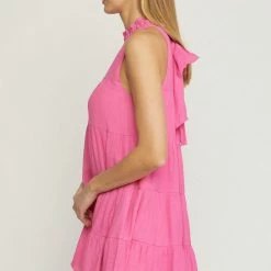 Purple Door Boutique New Arrivals Sunday Morning Pink Dress