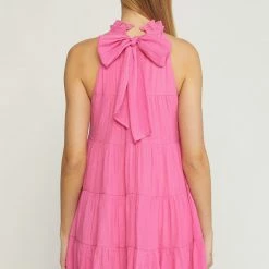 Purple Door Boutique New Arrivals Sunday Morning Pink Dress