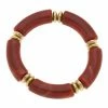 Canvas Jewelry Canvas Lelani Rust Resin Bracelet