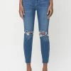 Cello Jeans Cello Distressed Mom Skinny Jeans