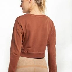 Mono B Athleisure Ladies' Mono B Copper Twist Top