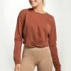 Mono B Athleisure Ladies' Mono B Copper Twist Top