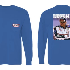 T-Shirts Old Row The Dale Flo Blue T Shirt