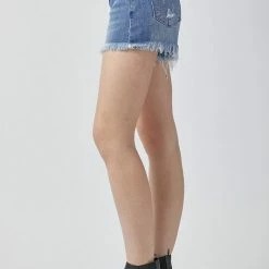 Purple Door Boutique New Arrivals Backroad Life Dark Denim Shorts 8 Purple Door Boutique New Arrivals Backroad Life Dark Denim Shorts