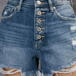 Kan Can Jeans Kan Can High Rise Mom Denim Shorts New Arrivals