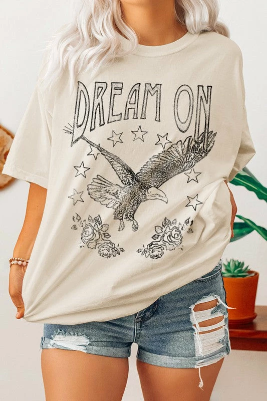 Purple Door Boutique Vintage White Dream On Tee 1 Purple Door Boutique Vintage White Dream On Tee