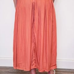 Purple Door Boutique Timeless Impression Rosewood Maxi Skirt