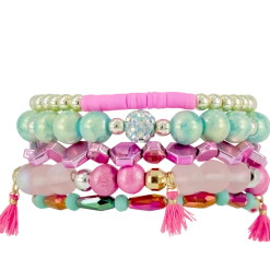 Erimish Strawberry Bracelet Stack