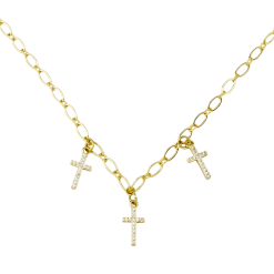 Jewelry Erimish Cross Necklace