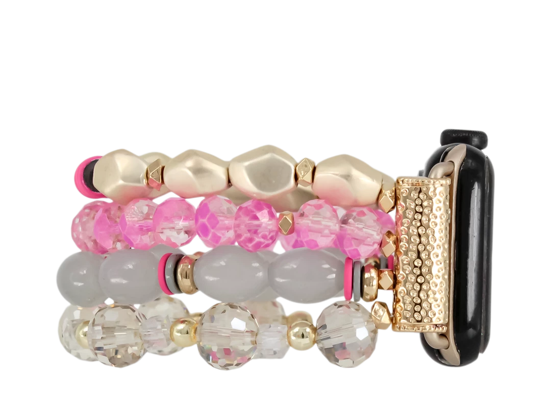Erimish Hot Pink Apple Watch Band Jewelry 1 Erimish Hot Pink Apple Watch Band Jewelry