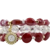 Erimish Kringle Red Bracelet Stack Jewelry
