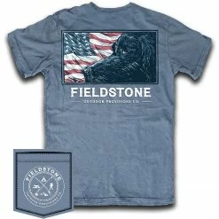 Fieldstone Outdoors Youth Lab Flag T Shirt T-Shirts