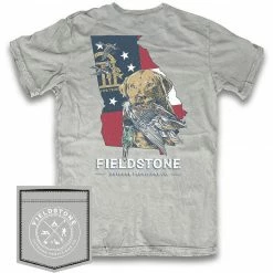 Fieldstone Outdoors Georgia Bird Dog T Shirt T-Shirts