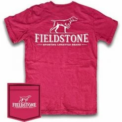 T-Shirts Fieldstone Outdoors Berry Logo T Shirt