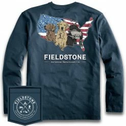 T-Shirts Fieldstone Outdoors USA Bird Dog T Shirt