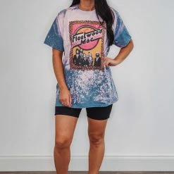 Purple Door Boutique Fleetwood Mac Leopard Slate Tee