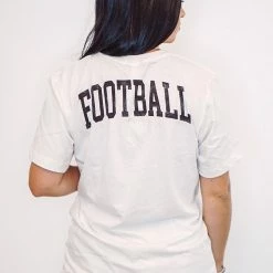 Purple Door Boutique The Simple Football Graphic Tee