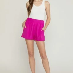 The Purple Door Boutique New Arrivals Summer Visions Fuchsia Shorts