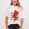 Purple Door Boutique Georgia Lightning Bolt Tee