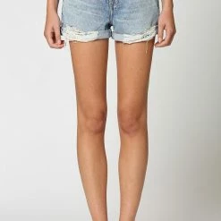 Hidden Jeans Riley Distressed Boyfriend Denim Shorts Summer SALE