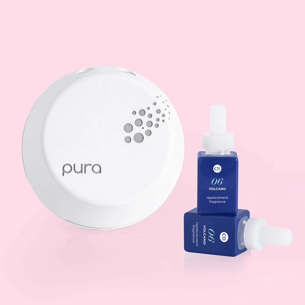 Capri Blue Pura Volcano Smart Home Diffuser Kit New Arrivals 2 Capri Blue Pura Volcano Smart Home Diffuser Kit New Arrivals