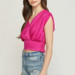 Purple Door Boutique Making Waves Hot Pink Top New Arrivals