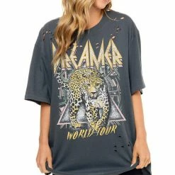 Purple Door Boutique Dreamer World Tour Slate Tee