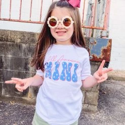 Purple Door Boutique Youth Flower Retro Sunglasses