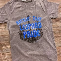 Purple Door Boutique Rockin That Leopard Pride Tee