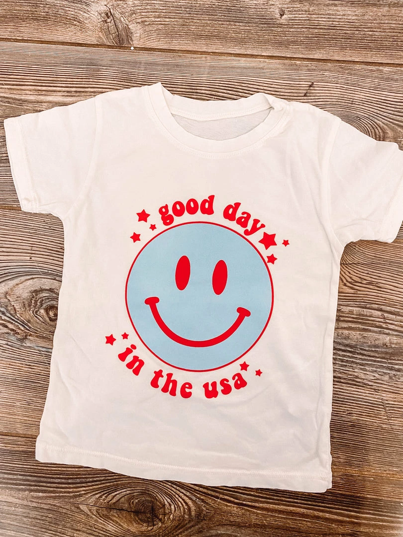 Purple Door Boutique Youth Good Day In The Usa T Shirt New Arrivals 1 Purple Door Boutique Youth Good Day In The Usa T Shirt New Arrivals