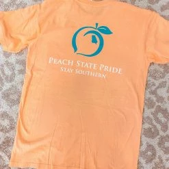 T-Shirts Peach State Pride Stay Southern T Shirt